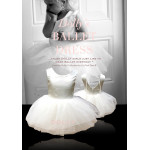 荷蘭精品Dolly芭蕾小公主蓬紗小洋裝-天使白