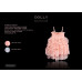 荷蘭精品Dolly巴黎玫瑰泡泡小禮服 洋裝-芭蕾粉