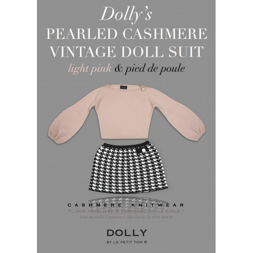 荷蘭精品Dolly復古小公主喀什米爾羊毛套裝