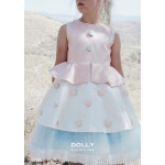 荷蘭精品Dolly頂級奢華系列 宮廷芭比絲綢蓬紗小禮服 頂級洋裝