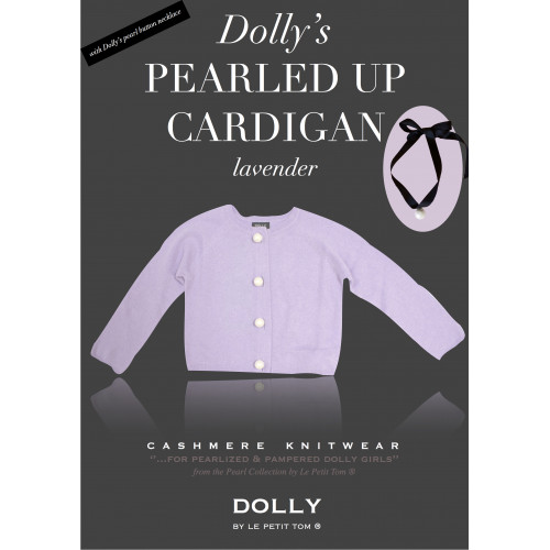 荷蘭精品Dolly頂級喀什米爾羊毛小外套-薰衣草紫