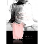 荷蘭精品Dolly小精靈綢緞紗荷葉上衣-天使白