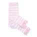 「夏末下殺」美國RuffleButts 冬季暖暖女童褲襪 粉紅條紋